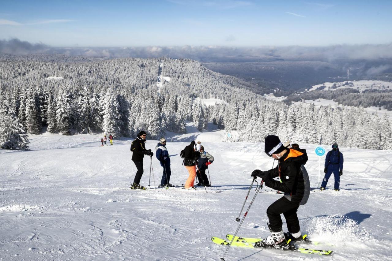 Chambre Privee Au Pied Des Pistes - Chambre Chez L'Habitant - Chaletnelda Com Lamoura Ngoại thất bức ảnh